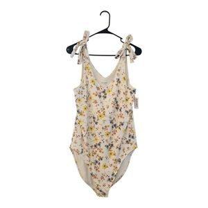 Old Navy Floral Print Bodysuit